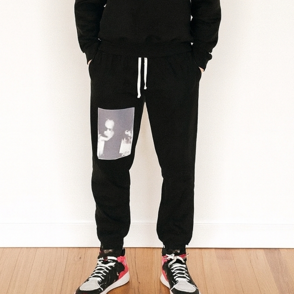 Karl-Anthony Towns KAT Black Sonder Sweatpants NBA New York Knicks #32